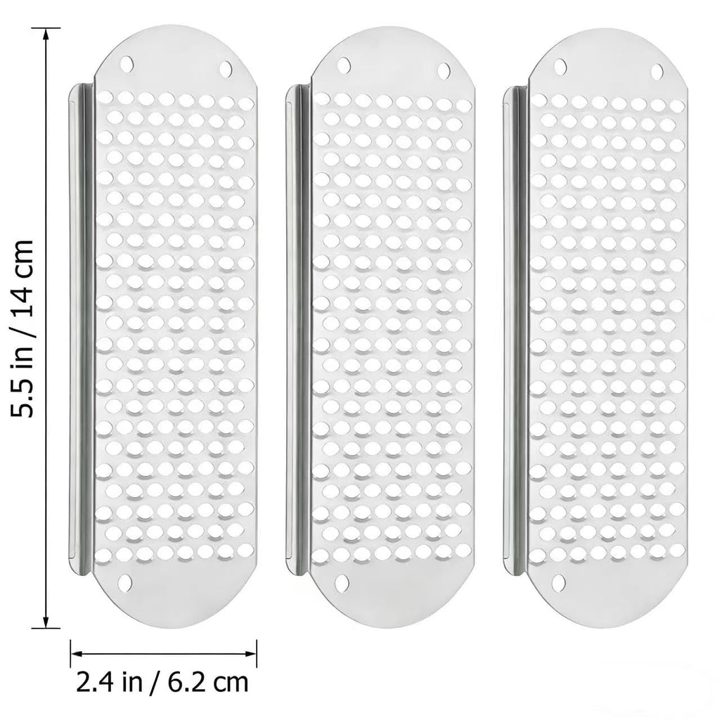 3pcs Foot File Replacement Blades, Stainless Steel File Callus Tool Corn Remover Skin Remover Foot File Tool Feet Shaver Dead Skin Convenient Foot Scraper (Silver)