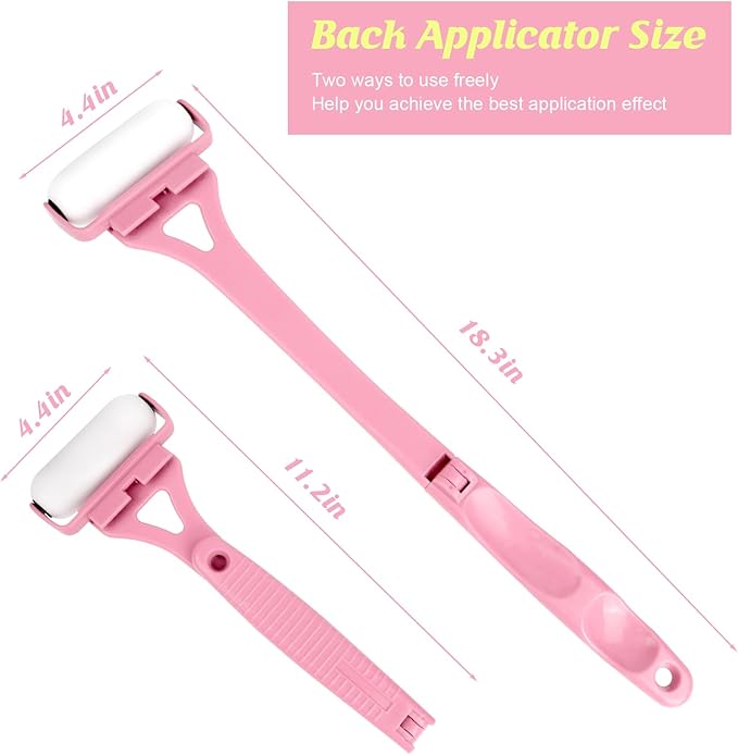 Back Lotion Applicator for Women, Effortlessly Apply Moisturizer to Back