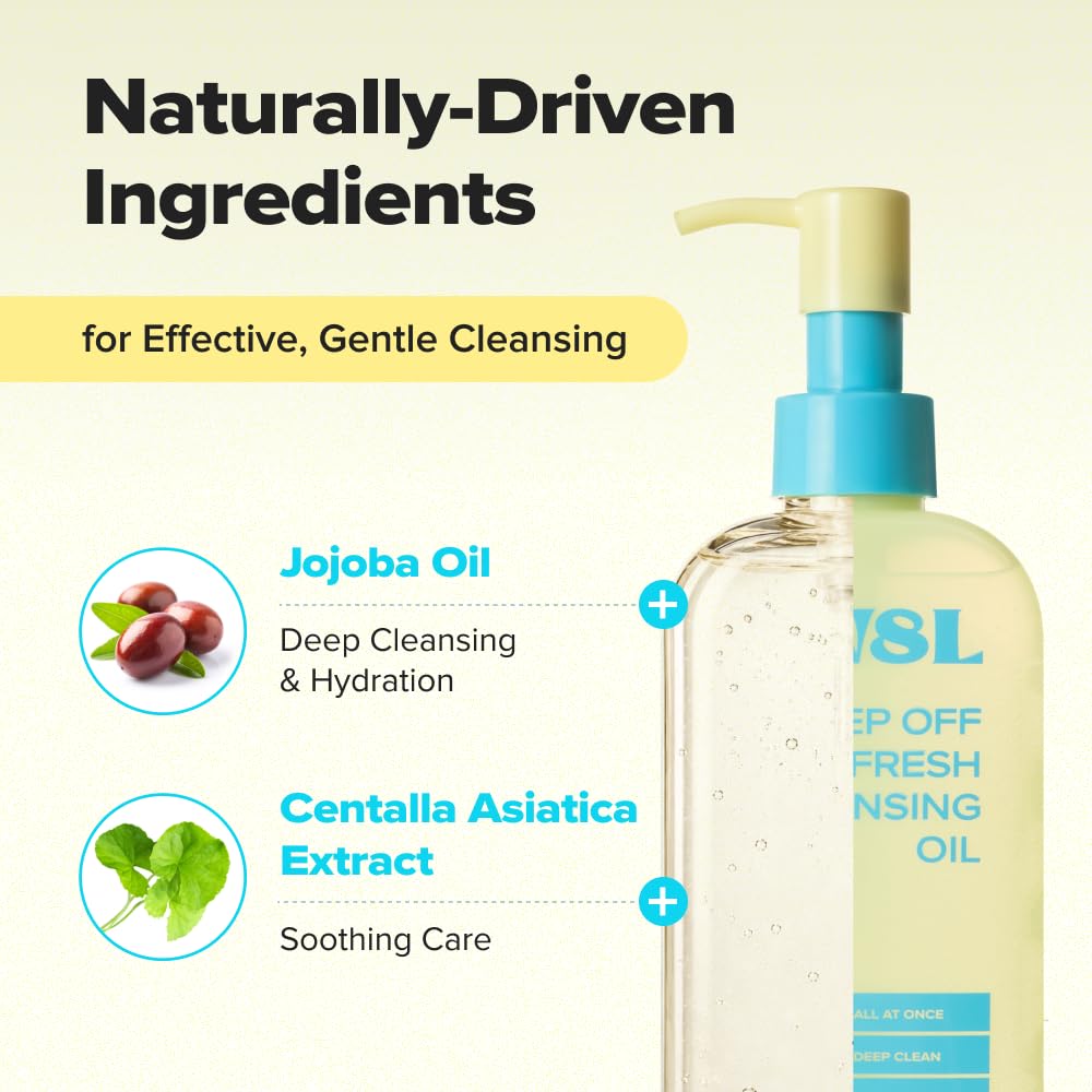 3words 8letters 3W8L Deep Off & Fresh Cleansing Oil Kbeauty