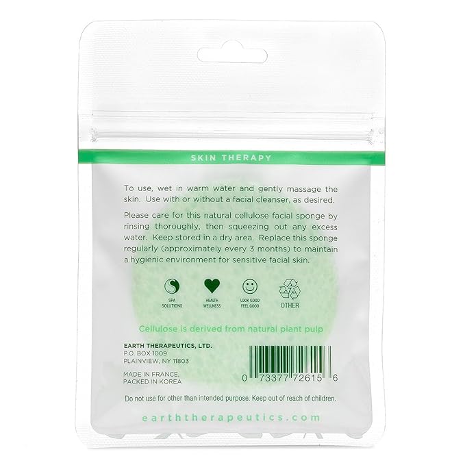 Earth Therapeutics Gentle Facial Cleansing Sponge