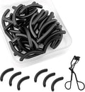 Compatible with Amazon Basic Eyelash Curler Refill Pads,Silicone Replacement Refills Only Fit for Amazon Basic Eye Lash Curler Refill Pads,24Pack.