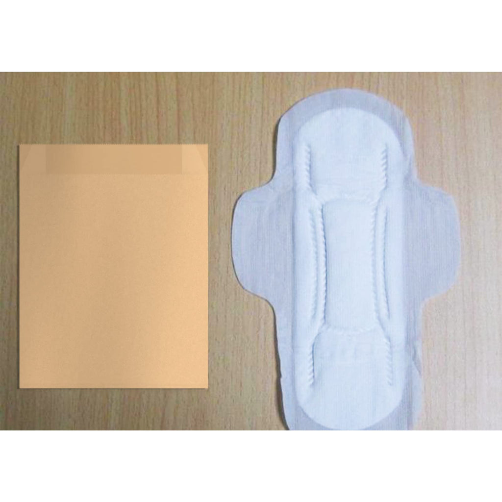 Hipruict Small Paper Bags, Feminine Hygiene Bags, 100 Sanitary Disposal Bags, Feminine Disposal Bags, Used for Sanitary Napkins, Cotton Slivers, Desserts