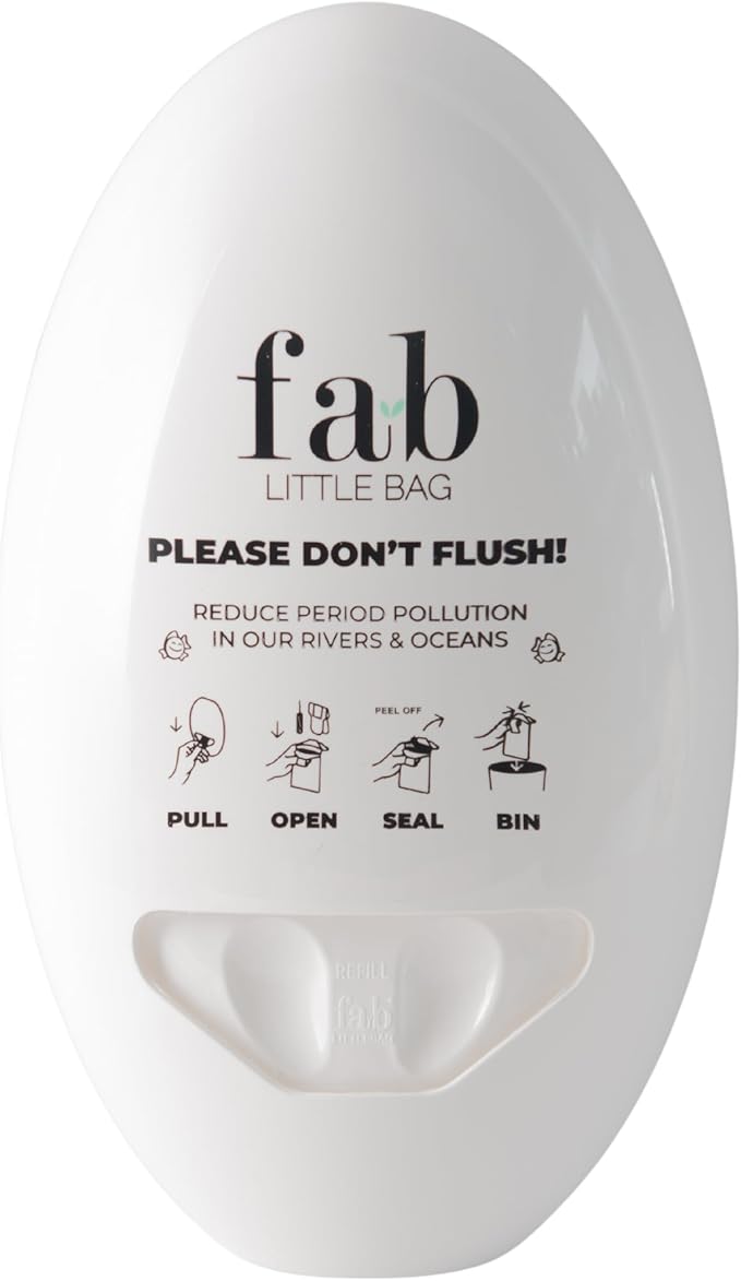 Fab Little Bag Feminine Hygiene Disposable Bags Holder for Tampons and Sanitary Pads, Feminine Care Products Dispenser