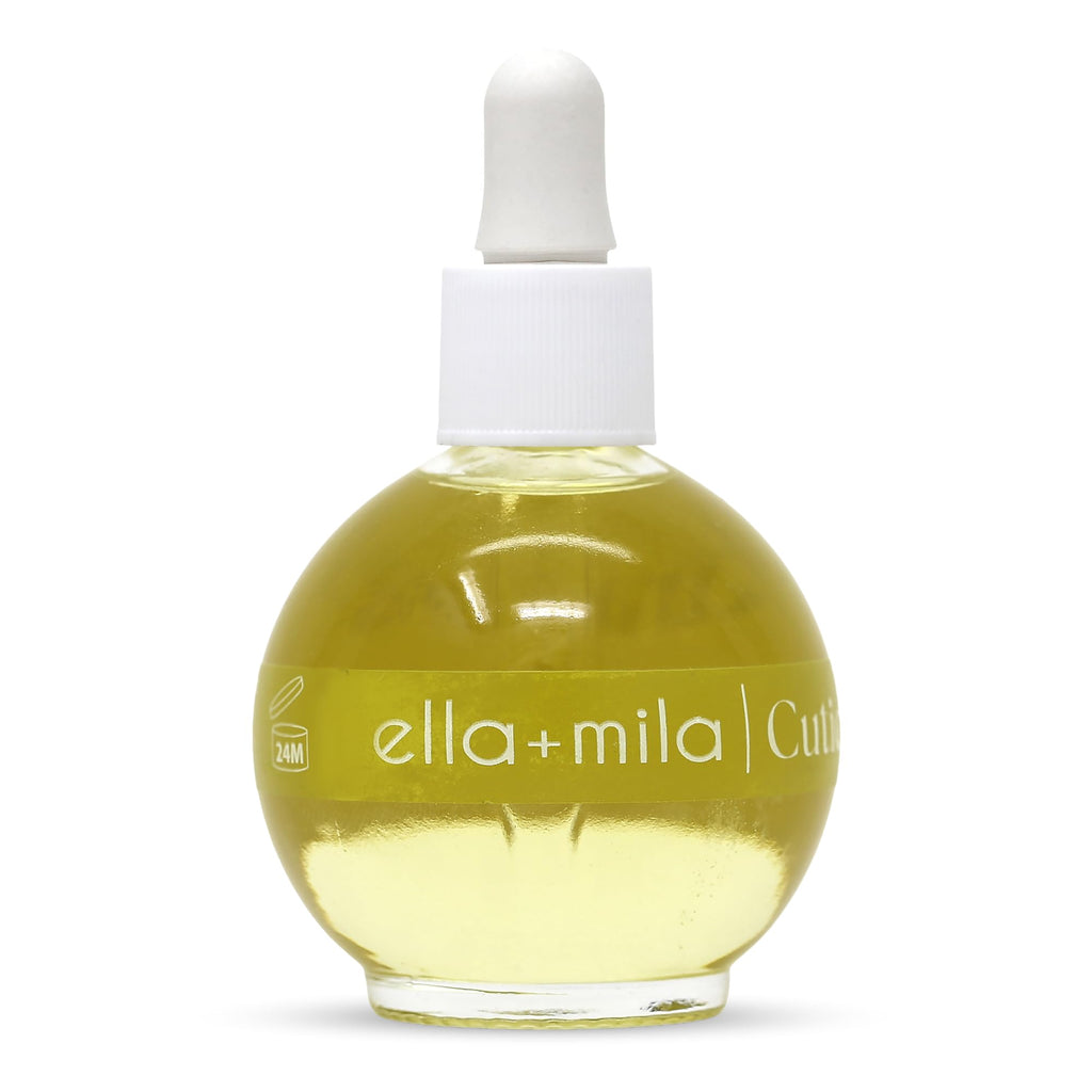 ella+mila Cuticle Oil for Nails - Tsubaki & Argan, Vegan, 2.3 fl oz