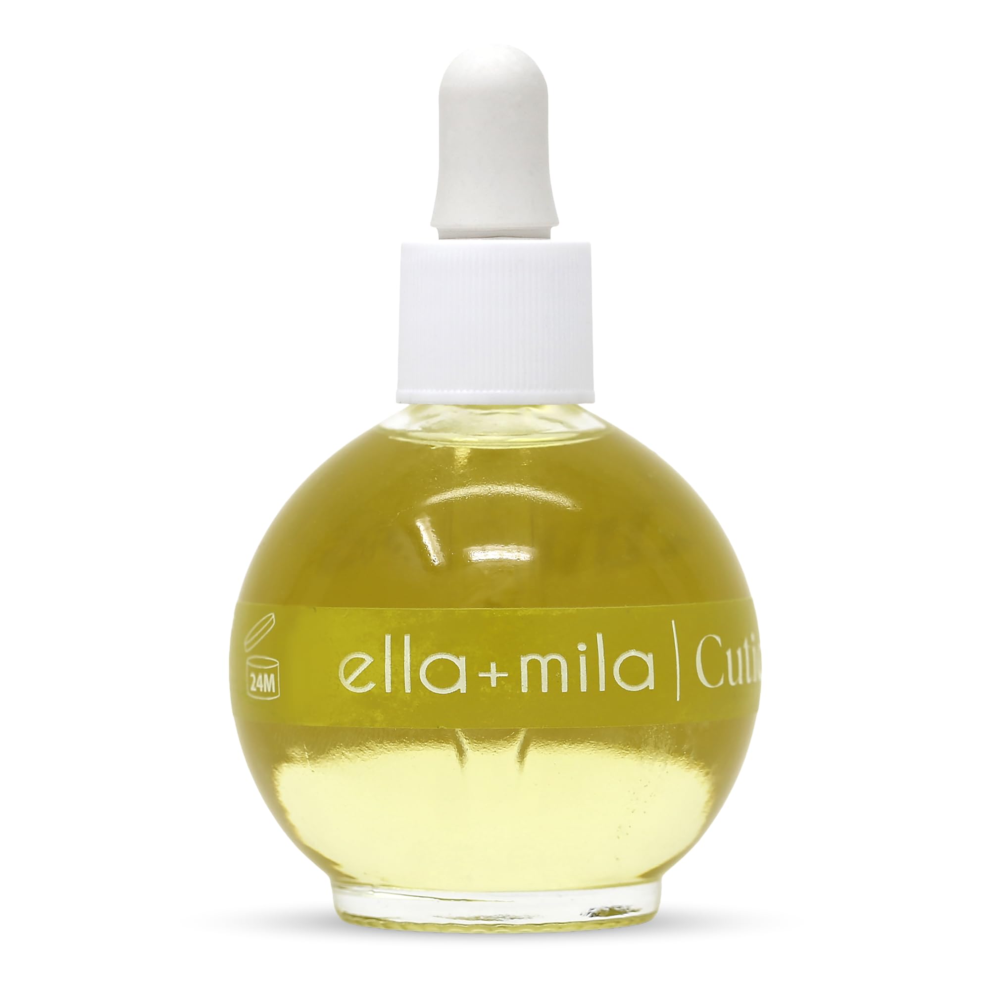 ella+mila Cuticle Oil for Nails - Tsubaki & Argan, Vegan, 2.3 fl oz