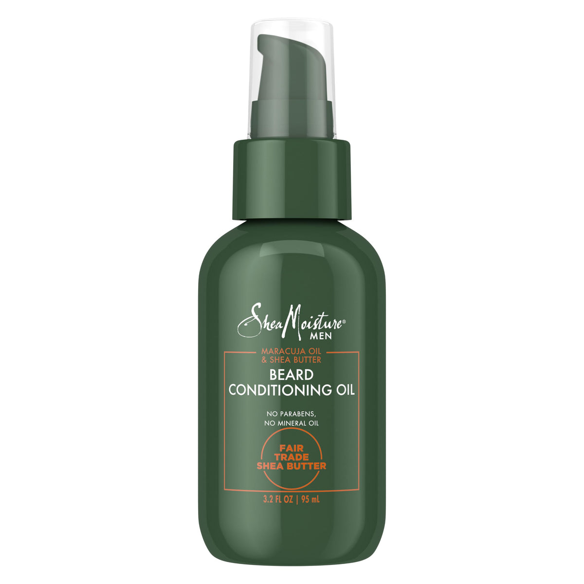 SheaMoisture Beard Conditioning Oil for a Full Beard Maracuja Oil and Shea Butter to Moisturize and Soften 3.2 oz