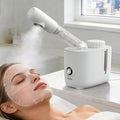 Fulog Facial Steamer Nano Ionic Face Steamer with 360° Rotating Arm, Esthetician Facial Steamer for Deep Cleaning, Portable Spa Facial Machine for Home Salon