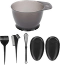 Dioche 5-Piece Professional Hair Coloring Kit – Ergonomic Brush, Deep Mixing Bowl, Tail Comb & Salon Tools for Use
