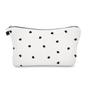 Aiphamy Cute Travel Makeup Bag Cosmetic Bag Small Pouch Gift for Women (Little Heart)