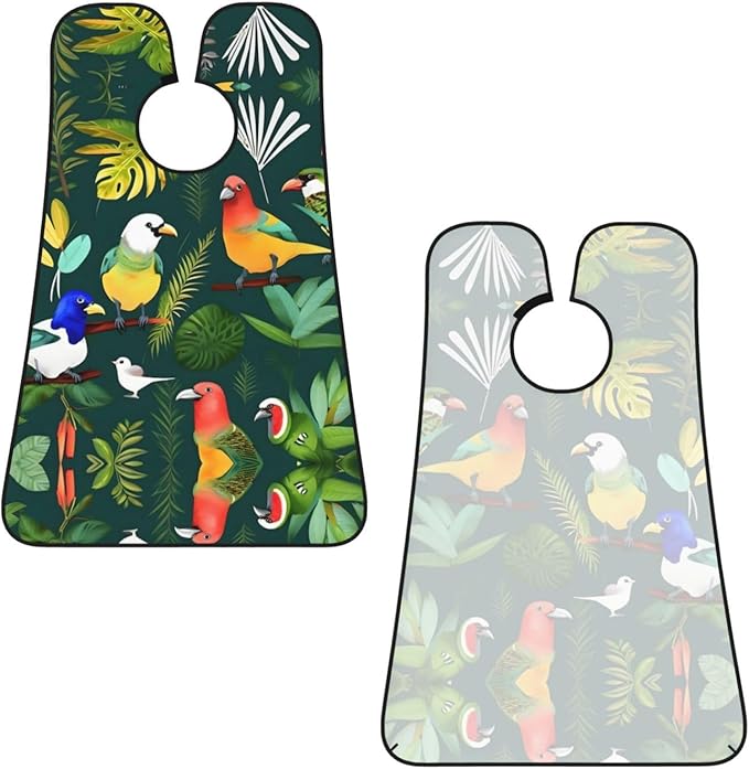 Underwater Scenery Print Beard Bib Shaving Apron, Beard Hair Trimming Cape Gift For Dad