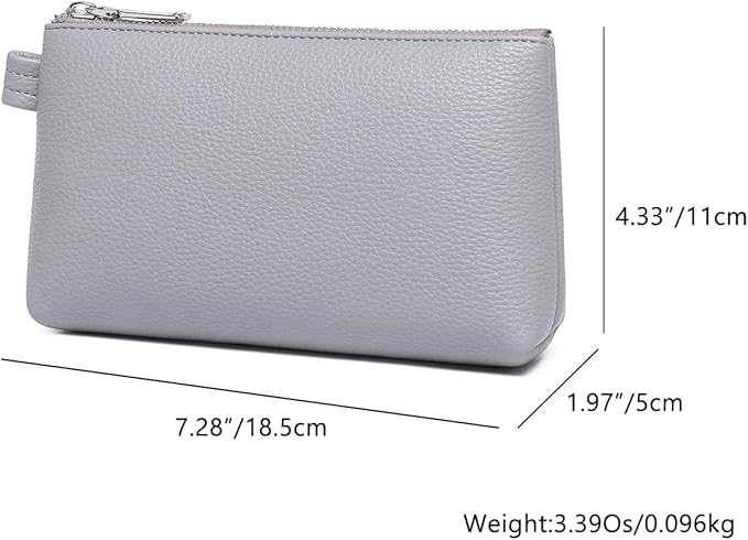 PU Leather Makeup Simple and Convenient Handbag Small Exquisite Storage Bag (PU/Taro Purple)