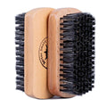 Royal Shave Boar Mix Bristle Beard Brush – Handmade Beechwood Grooming Brush for Thick, Coarse & Curly Beards (2 PACK)
