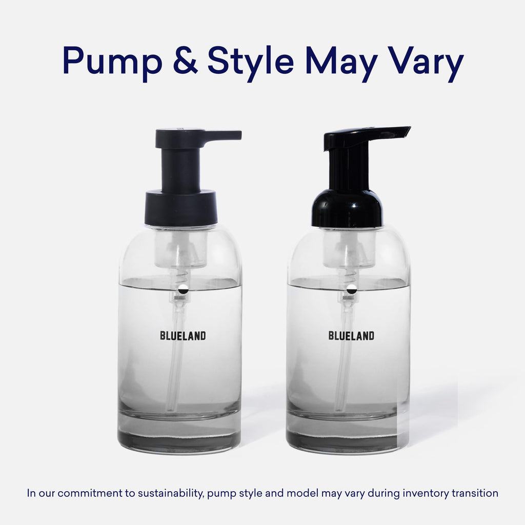 BLUELAND Hand Soap Duo, 2 Bottles with 8 Refill Tablets, Variety Scents