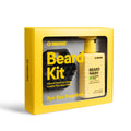 TOOLETRIES Beard Care Kit with Beard Scrubber & Coastal Pine Beard Wash