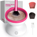 Makeup Brush Cleaner Machine, Powerful Friction Make Up Residue Remover