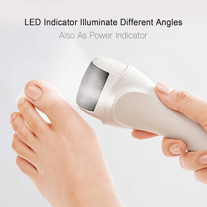 Electric Feet Callus Removers Rechargeable,Portable Electronic Foot File Pedicure Tools, Electric Callus Remover Kit,Professional Pedi Feet Care Perfect for Dead,Hard Cracked Dry Skin