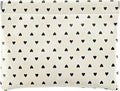Ksriylm Hearts Leather Makeup Pouch Set for Women Small Make Up Bag for Purse Waterproof Initial Makeup Cosmetic Bags Pouches for Purse Aesthetic Travel Toiletry Bag,Heart White