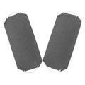 ERINGOGO 2Pcs Exfoliating Back Scrubber with Handles Long Stretchable Bath Strap for Deep Cleaning Reach Areas Soft Comfortable Body Scrub Towel for Men and Women