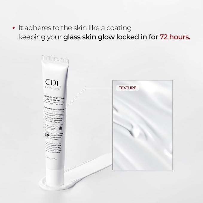 CDL Korean Collagen Duo - Collagen Hydrogel Face Lifting Mask (5 Sheets) + Collagen Hydrating Glass Glow Cream - Anti-Aging, Firming & Plumping with OLIGO-HA Phyto-PDRN