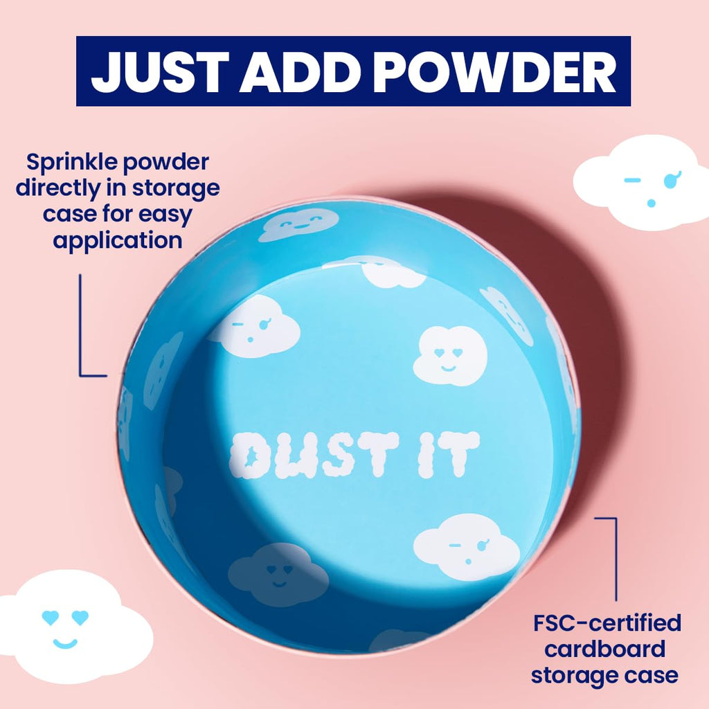 Megababe Dust Puff, Oversized Body (6” x 3”) Ultra-Soft Powder Puff