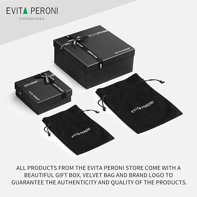 EVITA PERONI 1.18 Inches Hair Bands for Women's Hair Acetate No Slip-Amber