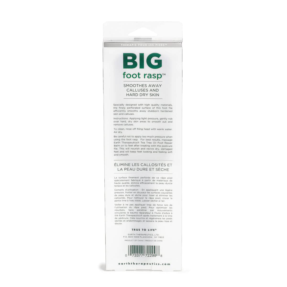 Earth Therapeutics Big Foot Rasp