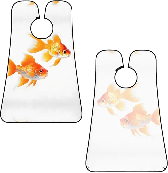 Tahiti Beach Print Beard Bib Shaving Apron, Beard Hair Trimming Cape Gift For Dad