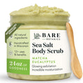 Bare Botanics 24oz Matcha Eucalyptus Sea Salt Body Scrub Natural Exfoliator