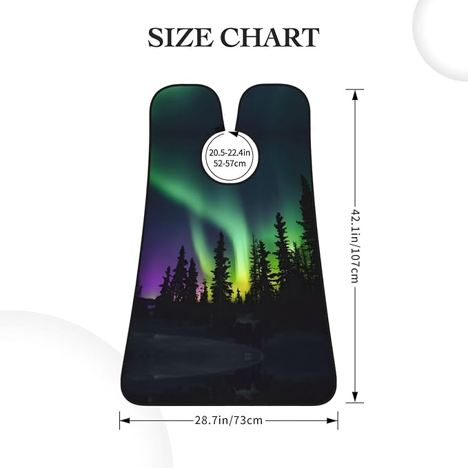 Jellyfish Pattern Print Beard Bib Shaving Apron, Beard Hair Trimming Cape Gift For Dad