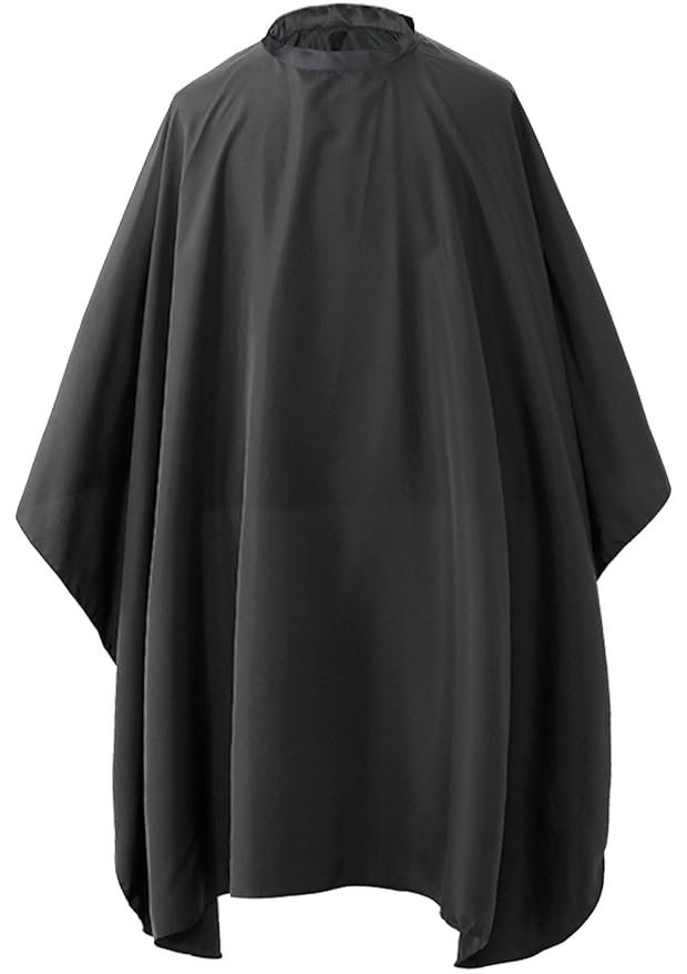 Borogo Professional Hair Cutting Cape with Adjustable Snap Closure, Salon Barber Cape,Waterproof Hairdressing Salon Cape - 47" x 55"