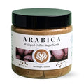 Nature Skin Shop Aromatic Coffee Whipped Sugar Scrub, 8oz Foaming Body Polish for Exfoliating & Energizing Skin, with Natural Coffee Grounds
