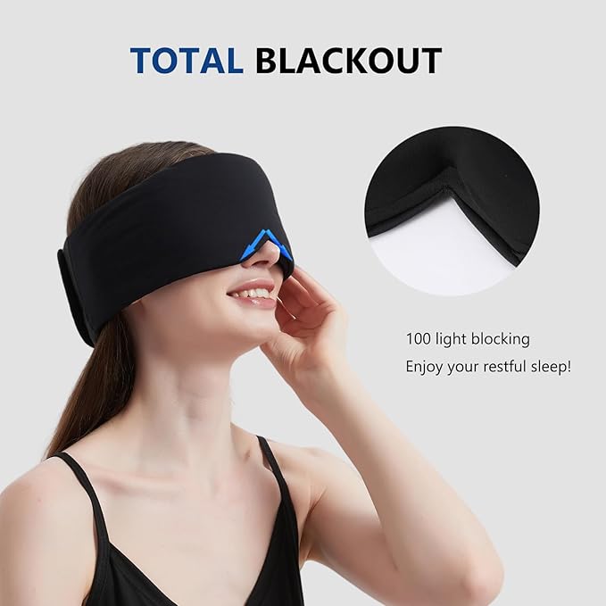 Sleep Mask ALASKA BEAR Wraparound Cool for All Sensitive Sleepers