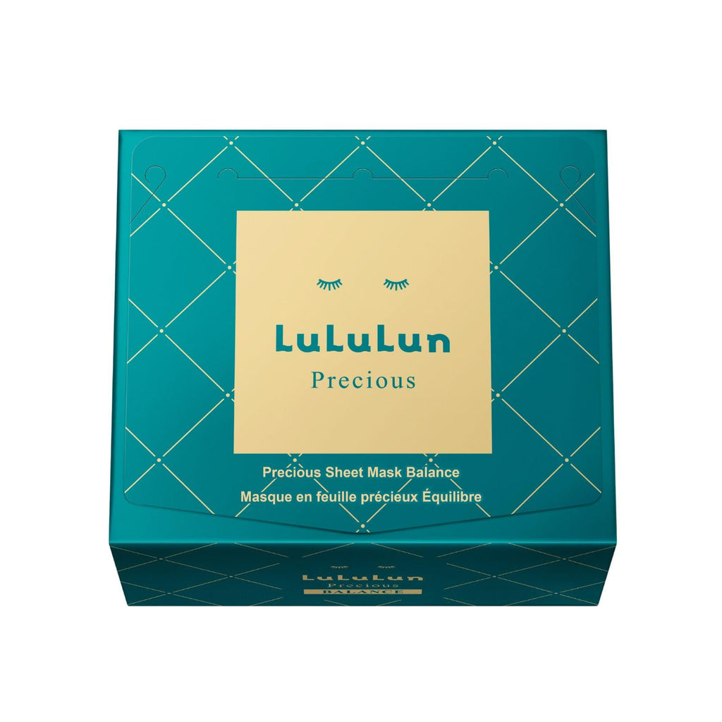 Lululun 32EA Anti Aging Face Masks for Women & Men, Daily Face Masks Skincare & Collagen Face Mask with Squalene& Algae, Hydrating Face Mask Sheets & Facial Mask & Sheet Mask from Japan PRECIOUS ALL