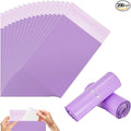 200 Pcs Purple Sanitary Napkin Disposal Bags,Sealable Tampon Disposal Bags, Prevents Odours Thickened Size Feminine Hygiene Bag for Sanitary Napkins and Pads,Disposable Tampon