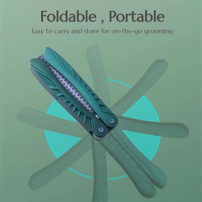 Foldable Nano Glass Foot File Callus Remover, Dual Sided Foot Scraper Hard Skin Remover, Portable Foot Scrubber for Wet/Dry Use