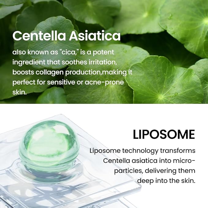 delphyr Liposome Daily Cleansing Oil, Gentle Makeup & Blackhead Remover for Sensitive Skin with Centella Asiatica TECA, Korean Skincare for Trouble Care (6.76 fl. oz., 200ml)