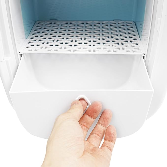 REHOUPTU Cosmetic Fridge with LED Mirror & Adjustable Shelves, 12V/110V Mini Skincare Refrigerator for Bedroom, Vanity, Office, 4 Gal, Gift for Women (White)