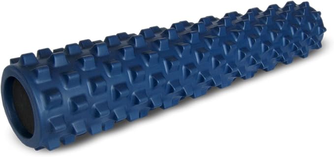 RumbleRoller Original Textured Foam Roller - Deep Tissue, Self Myofacial Release Massage Therapy Roller (RumbleRoller 31" FullSize Original Foam Roller)
