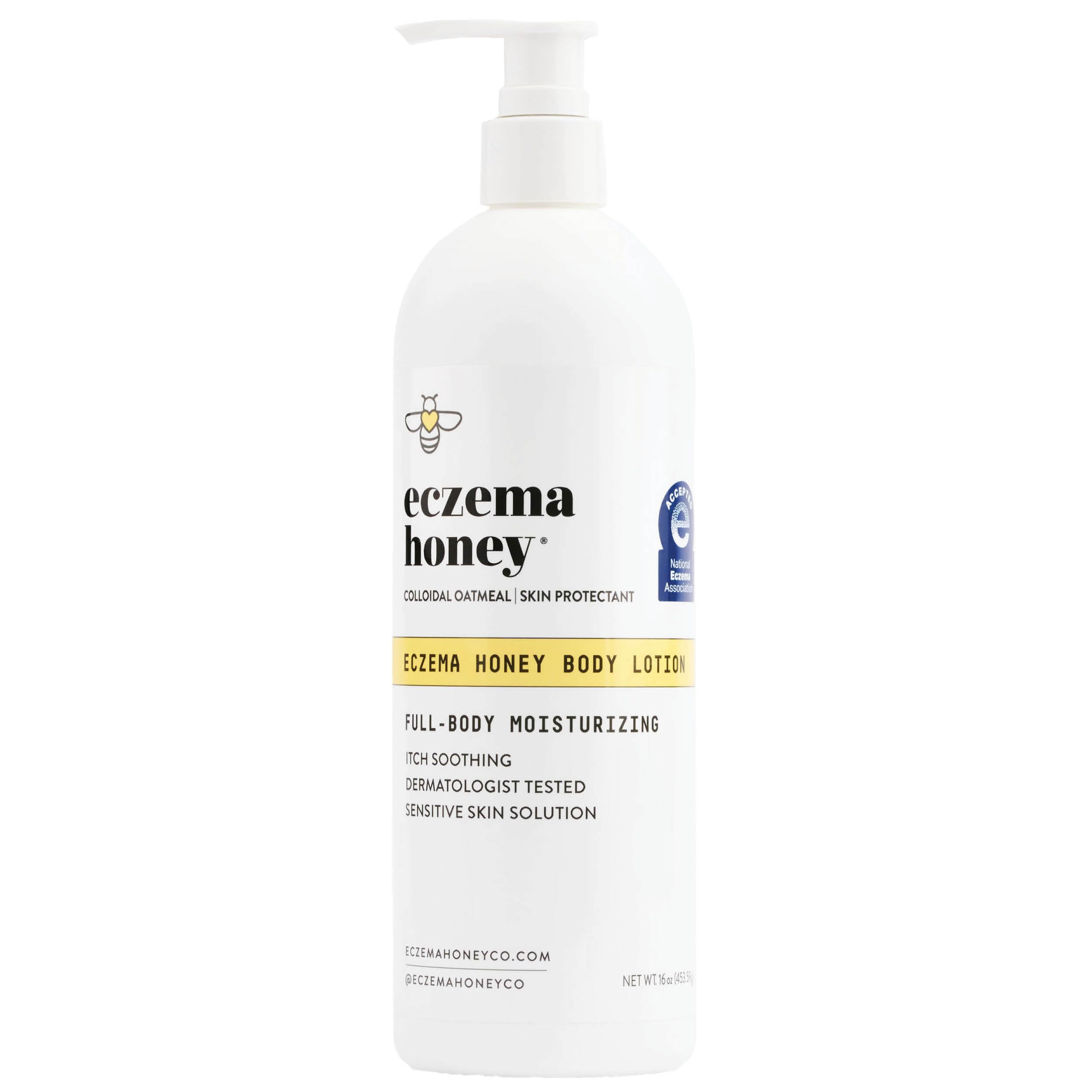 ECZEMA HONEY Oatmeal Body Lotion, Natural Dry Skin Repair (16 Oz)