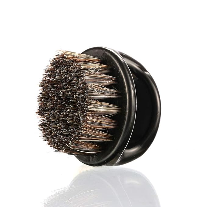 Borogo 2-Pack Beard Brush for Men - Men's Beard Brush (Essential Tool For Professional Barbering & Grooming Services), Brush Neck Face Duster Brush for Hairdressing Salon Household