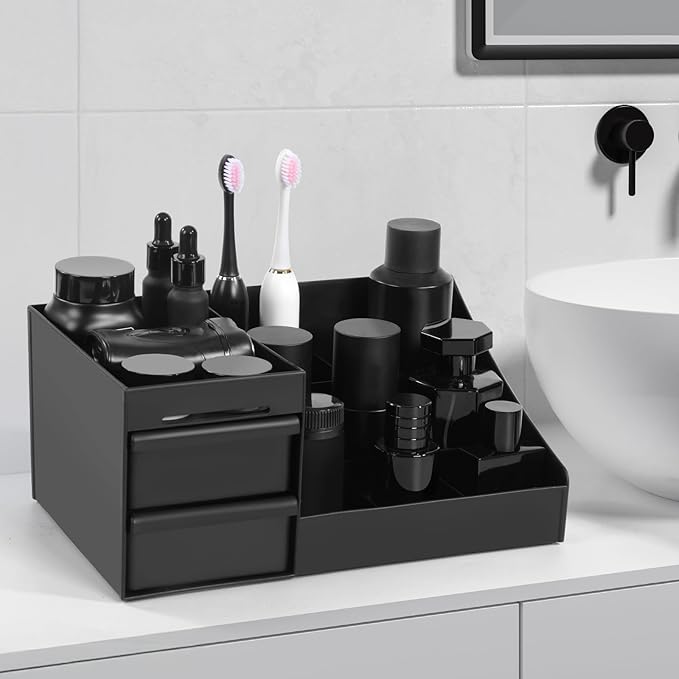 YIOJOYD Cologne Organizer for Men,Bathroom Organizer,Perfume Tray,Cologne Stand,Perfume Stand,Dresser Organizers,Fragrance Stand,Room Decor for Men,Desk Organizer,Gifts for Men