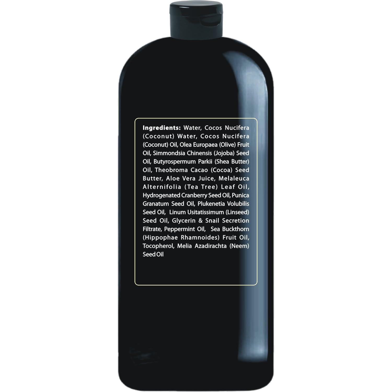 First Botany All Natural Body Wash - Fights Body Odor, Athlete’s Foot, Jock Itch, Nail Issues, Dandruff, Acne, Eczema, Shower Gel for Women & Men, Skin Cleanser -16 fl oz (Tea Tree Snail Mucin)
