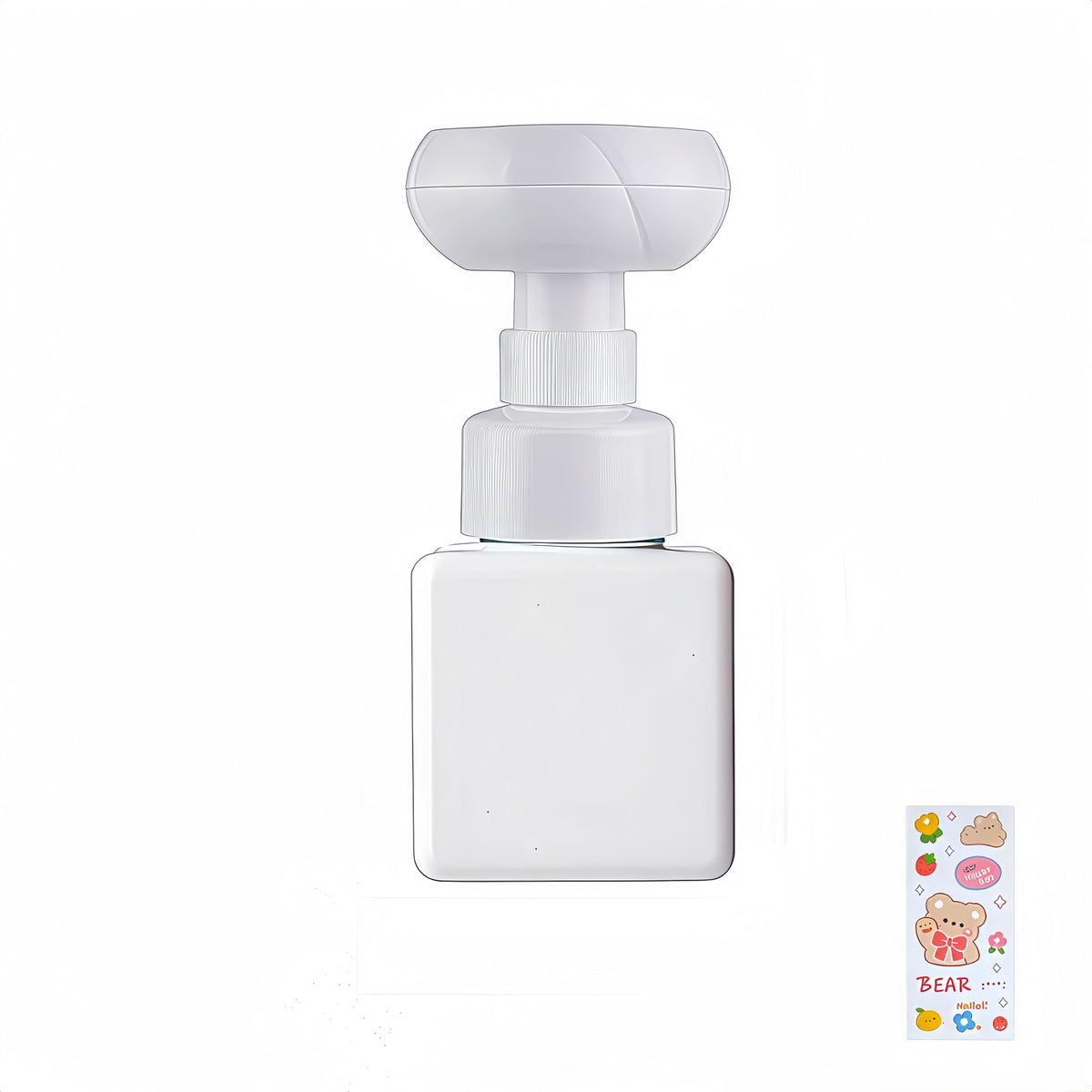 Flower Foaming 250ml Plastic Soap Dispenser Pump Bottle for Hand Soap