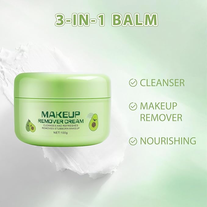 paminify Makeup Remover Cleansing Balm,3.38Oz Deep Clear Makeup Cleansing Balm,Professional Remover for SFX, Face Paint & Glitter, Natural Gentle Moist Cleanser Cream for Face Body