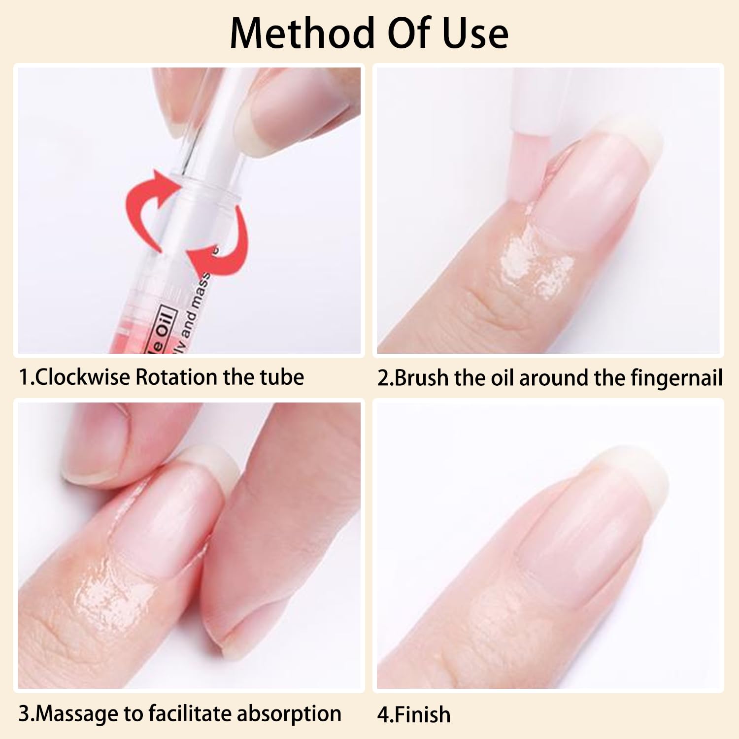 BEVINAS Nail Cuticle Oil Pens 12 Scent Set – Moisturizing Nail & Cuticle Care with Natural Oils, Soft Brush Applicator, Travel-Friendly Nail Beauty Kit (12 Pack)