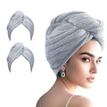 AGKXHDEC Microfiber Hair Drying Towel Wrap,Hair Turbans Towel for Wet Hair