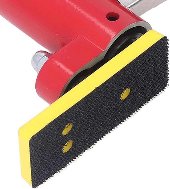 Jadeshay Mini Orbital Sander, High Power Air Sander with Air Filter Random Orbital Pneumatic Sander Polisher for Auto Body Work Furniture Wood Metal Surface