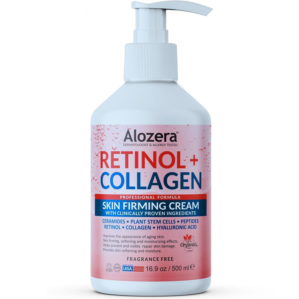 Firming Anti Aging Body Lotion Retinol + Collagen, 16.9 oz