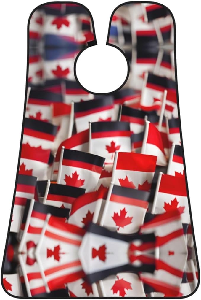 Abstract Paint Splashes Print Beard Bib Shaving Apron, Beard Hair Trimming Cape Gift For Dad