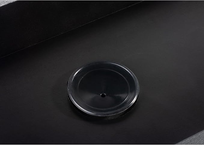 Vanity Art Comfortable and Relaxing Bathtub Pillows for Head and Neck Support, Waterproof Tub Accessories, Black, M385